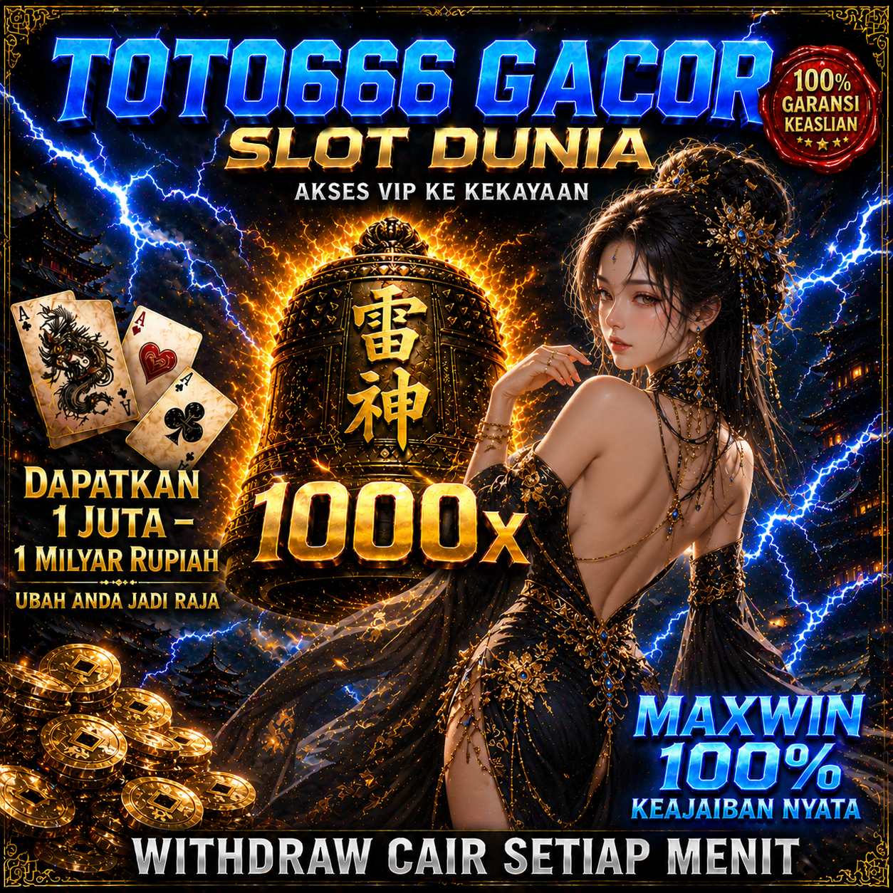 TOTO666: Nikmati Sensasi Game Slot Kelas Dunia dengan Bonus JP Hari Ini